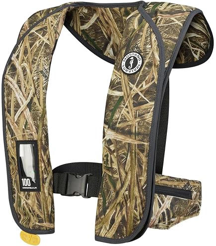 Amazon.com : Mustang MIT 100 Convertible Inflatable PFD - Red